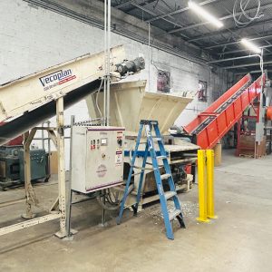 VecoPlan RG 42/60 XL Shredder with Pallmann Ultra-Granulator PSHG500X700, WS2845