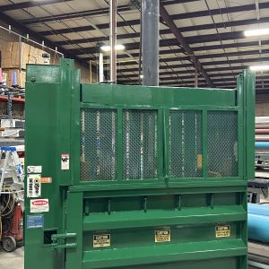 SOLD. Cram-A-Lot TVB 727, 72” vertical baler.  WS2848