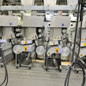 10 Neumag Extrusion Lines for 1000 to 2400 Den Yarn, WS4125