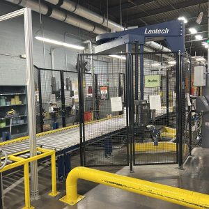 2014 Lantech Model SLC-AUTO Automatic Stretch Wrapper Pack Out Line, WS4010